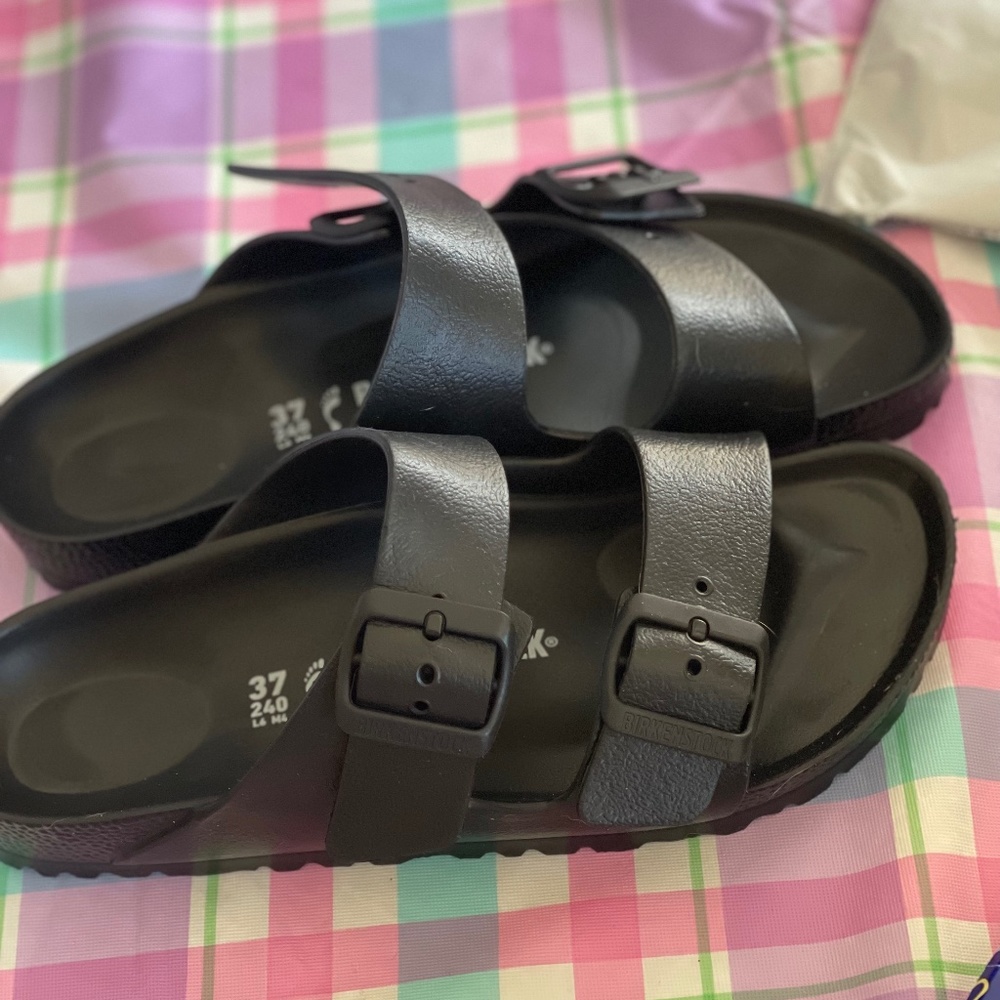 Black Birkenstocks